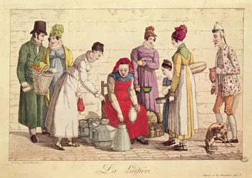 Die Milchmagd, 1815-30